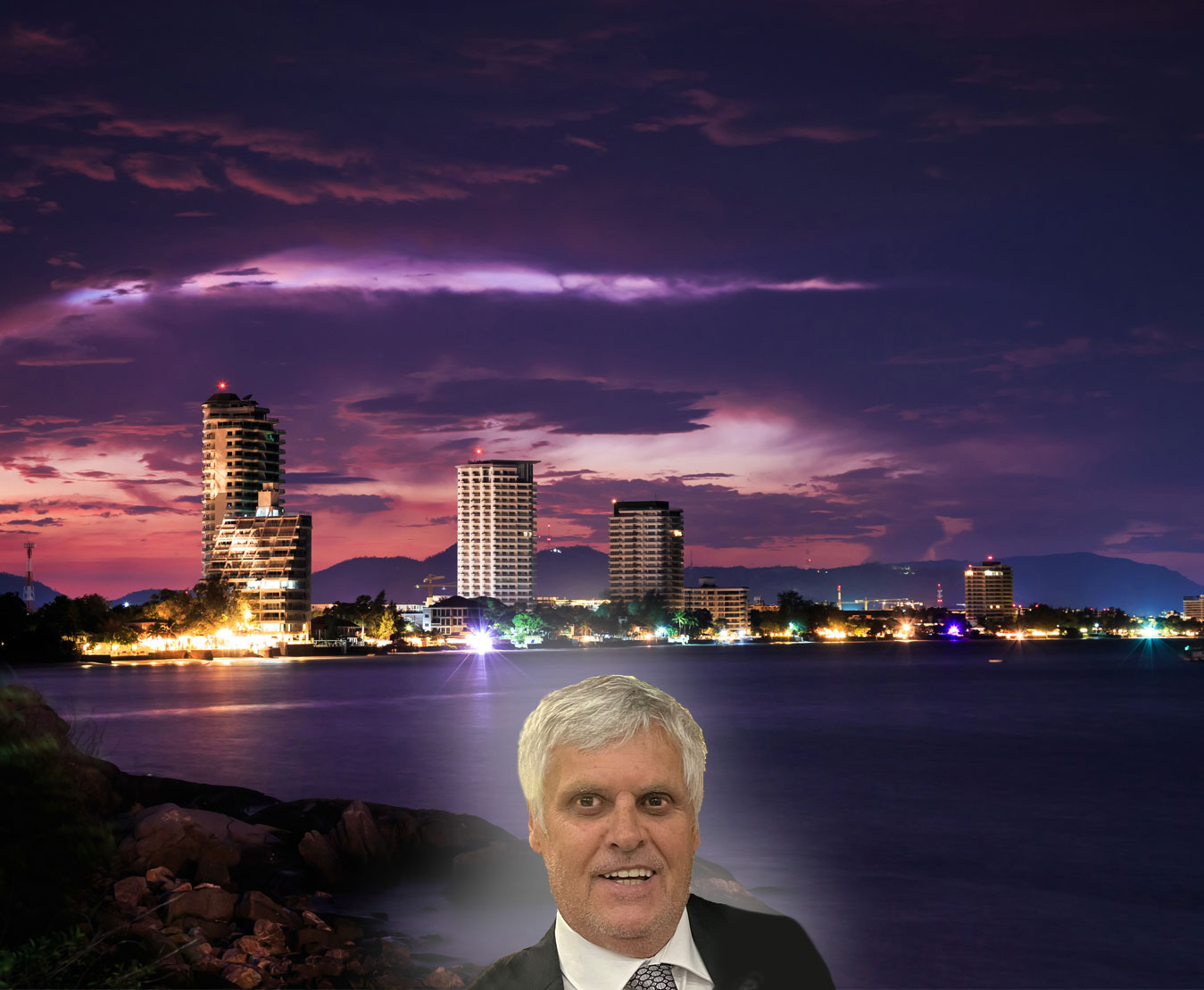 Hua Hin Nachtaufnahme